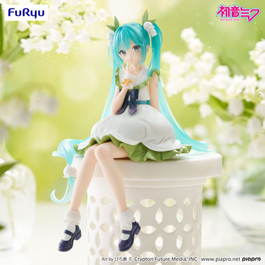 Hatsune Miku - Flower Fairy Lily of the Valley Noodle Stopper - FuRyu Prize