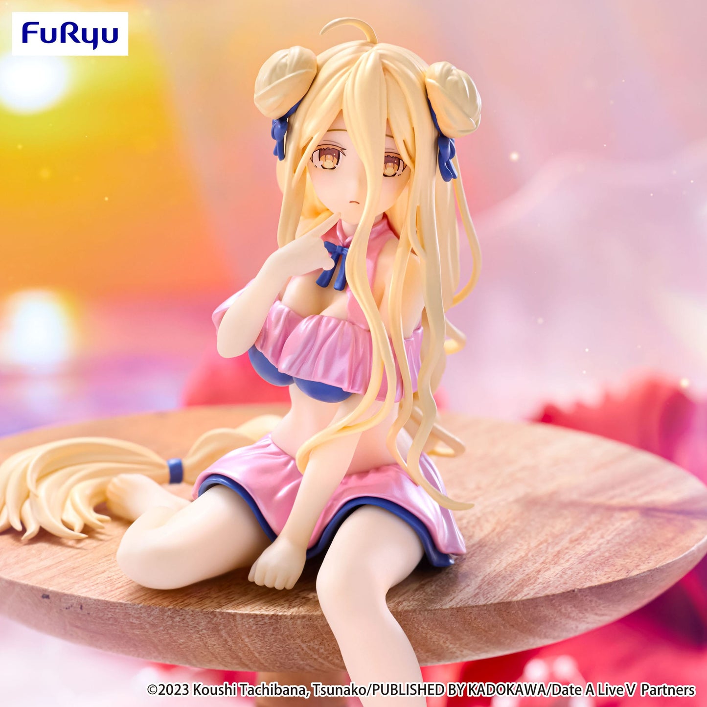 Date A Live V - Mukuro Hoshimiya Swimsuit Pastel Pink Color Ver. Noodle Stopper - FuRyu Prize