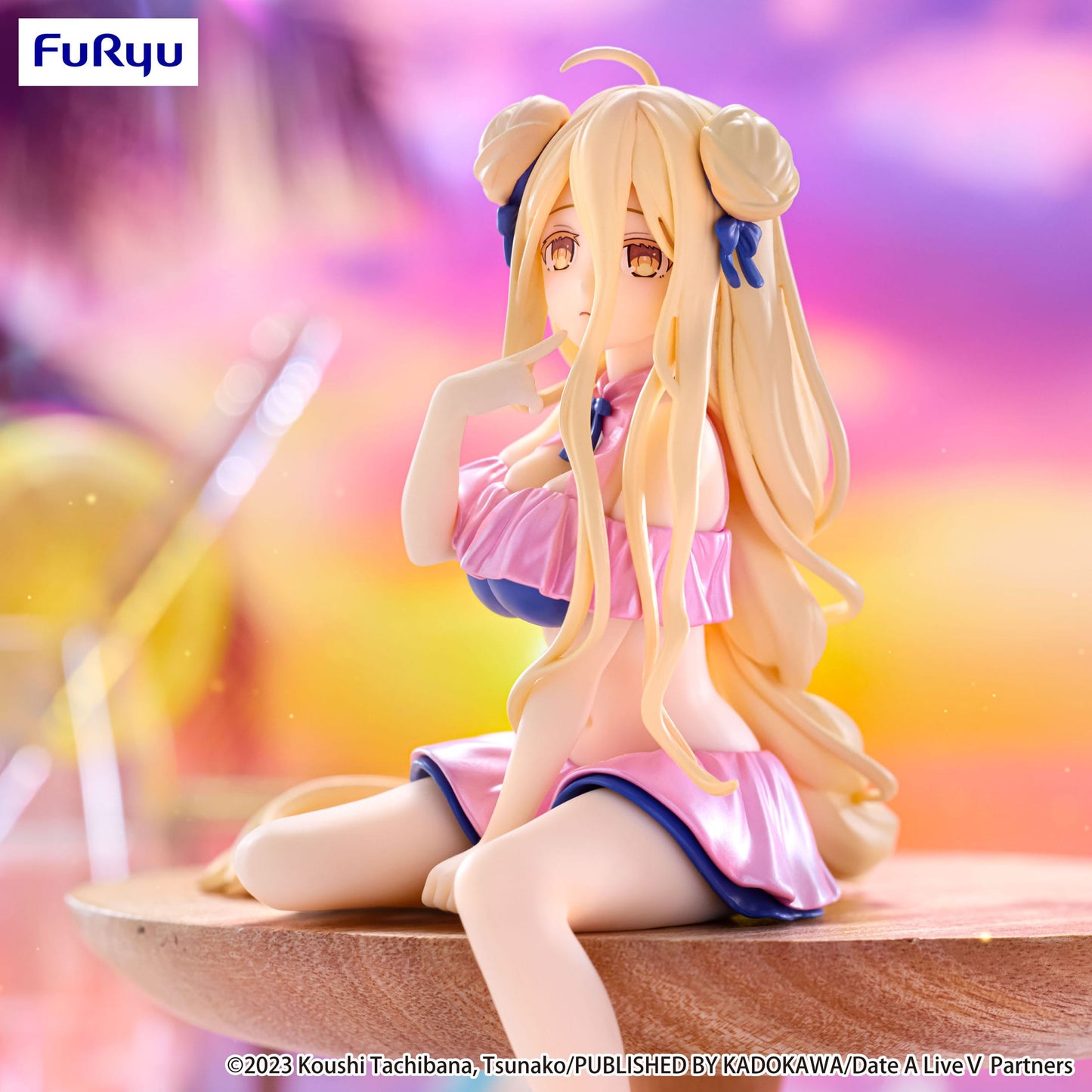 Date A Live V - Mukuro Hoshimiya Swimsuit Pastel Pink Color Ver. Noodle Stopper - FuRyu Prize