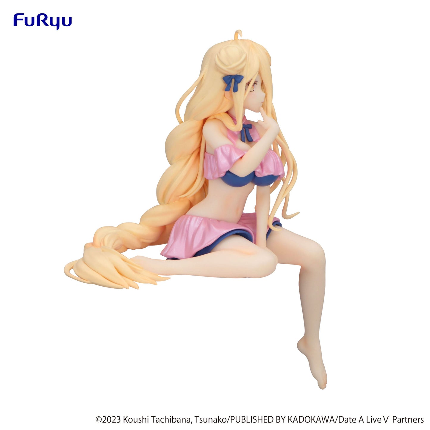 Date A Live V - Mukuro Hoshimiya Swimsuit Pastel Pink Color Ver. Noodle Stopper - FuRyu Prize