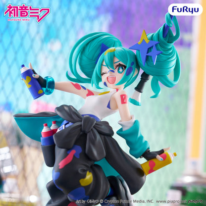 Hatsune Miku - Paint Girl Another Color Ver. Trio-Try-iT  - FuRyu Prize
