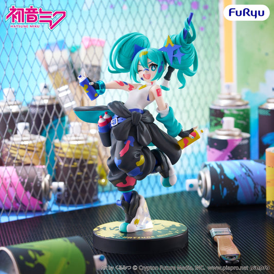 Hatsune Miku - Paint Girl Another Color Ver. Trio-Try-iT  - FuRyu Prize