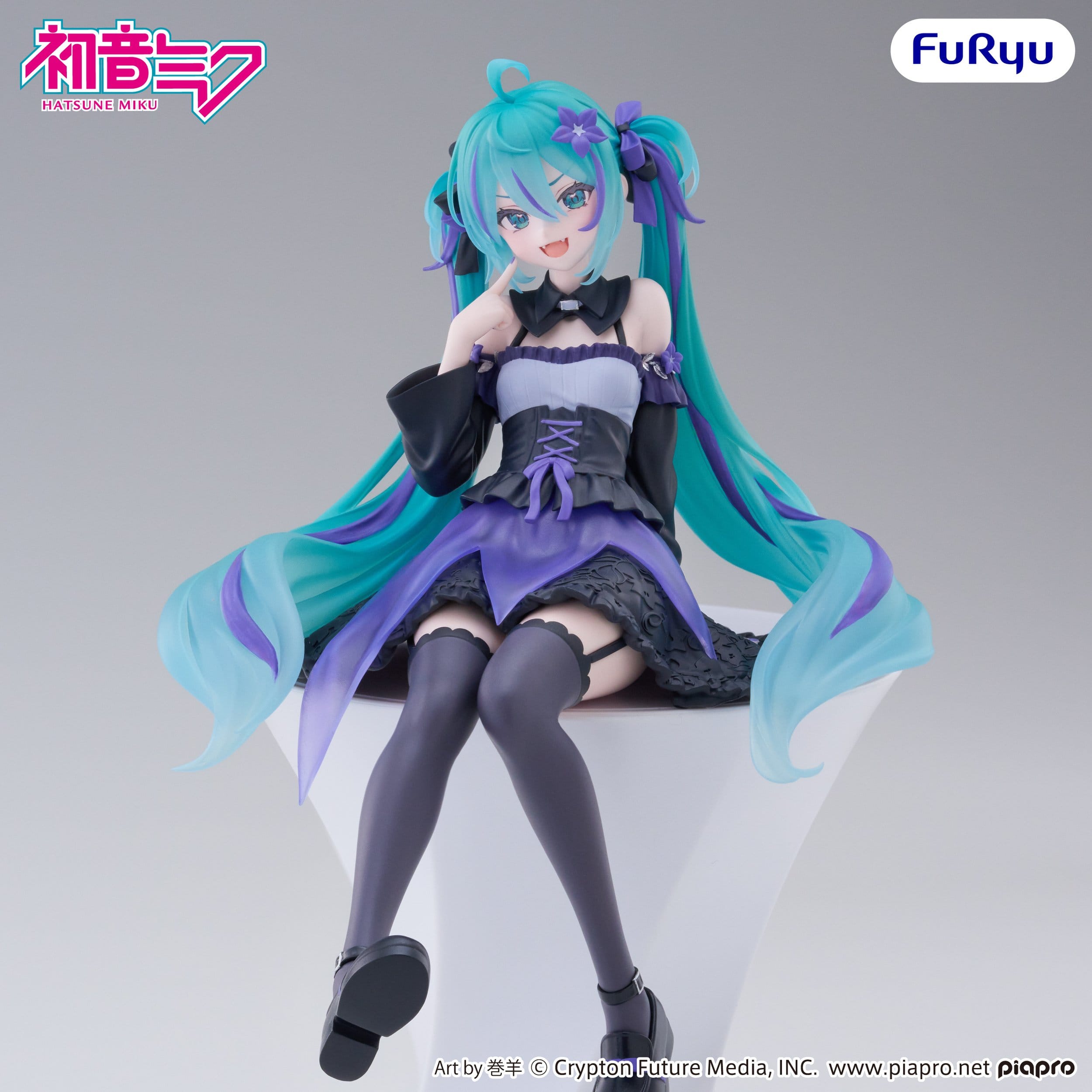 Hatsune Miku - Flower Fairy Bellflower Noodle Stopper - FuRyu Prize
