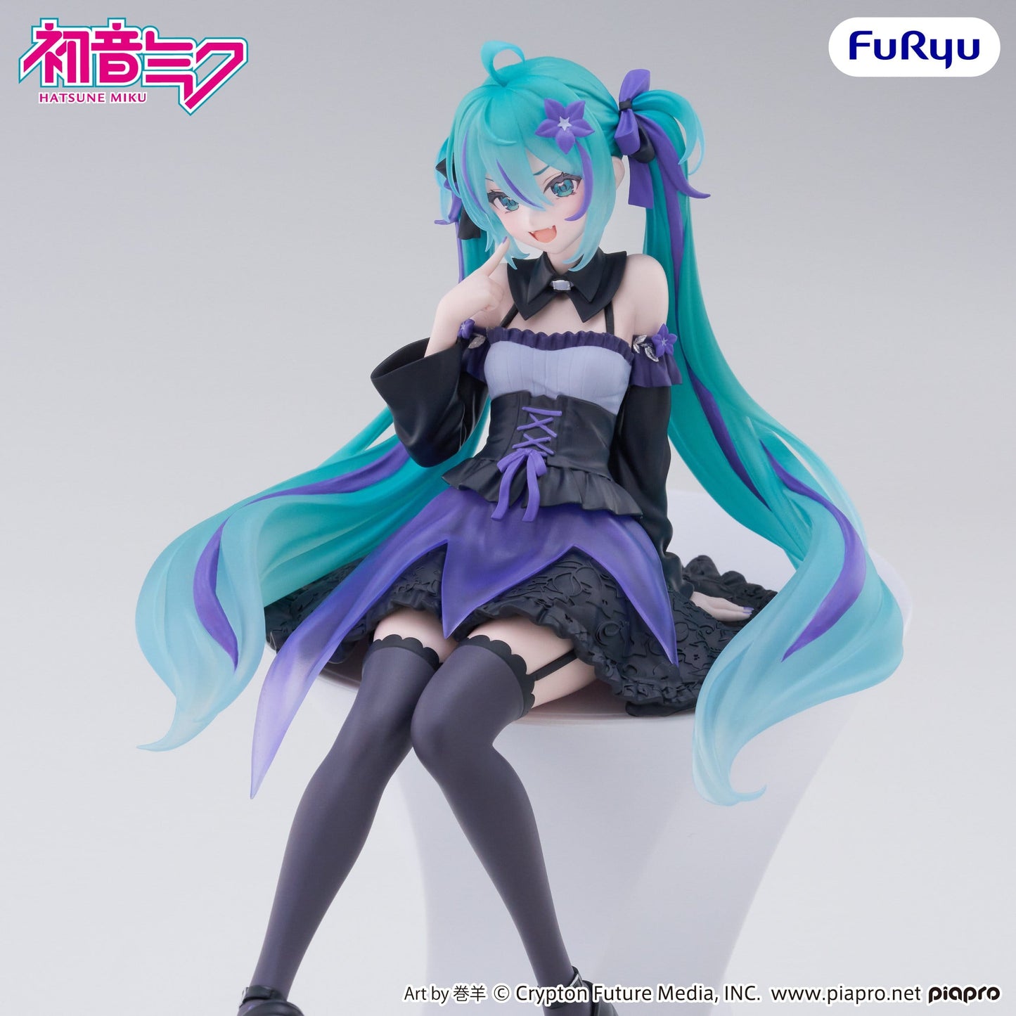 Hatsune Miku - Flower Fairy Bellflower Noodle Stopper - FuRyu Prize
