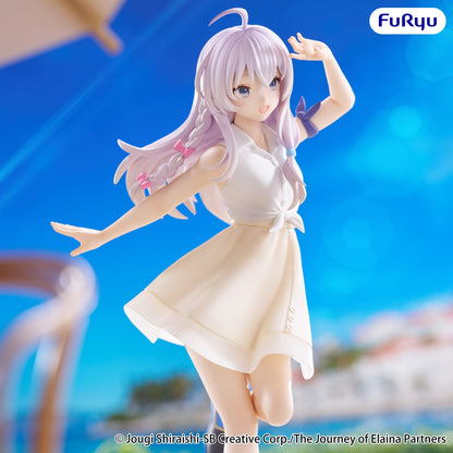 Wandering Witch: The Journey of Elaina - Elaina White Ver. Muchute - FuRyu Prize