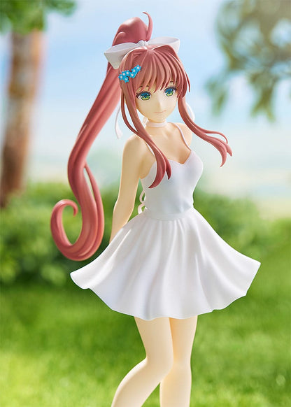 Doki Doki Literature Club! - Monika White Dress Ver. Pop Up Parade - Good Smile Company