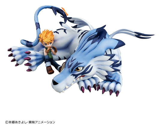 Digimon Adventure - Garurumon & Ishida Yamato G.E.M. Series - MegaHouse