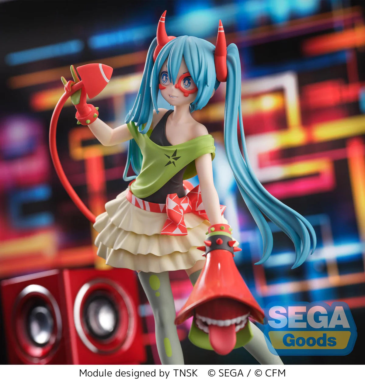 Hatsune Miku -  DE:MONSTAR T.R. Figurizm - SEGA Prize