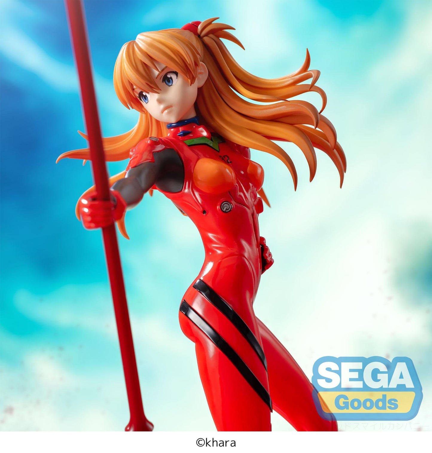 Evangelion Series - Asuka Shikinami Langley x Spear of Longinus Luminasta - SEGA Prize