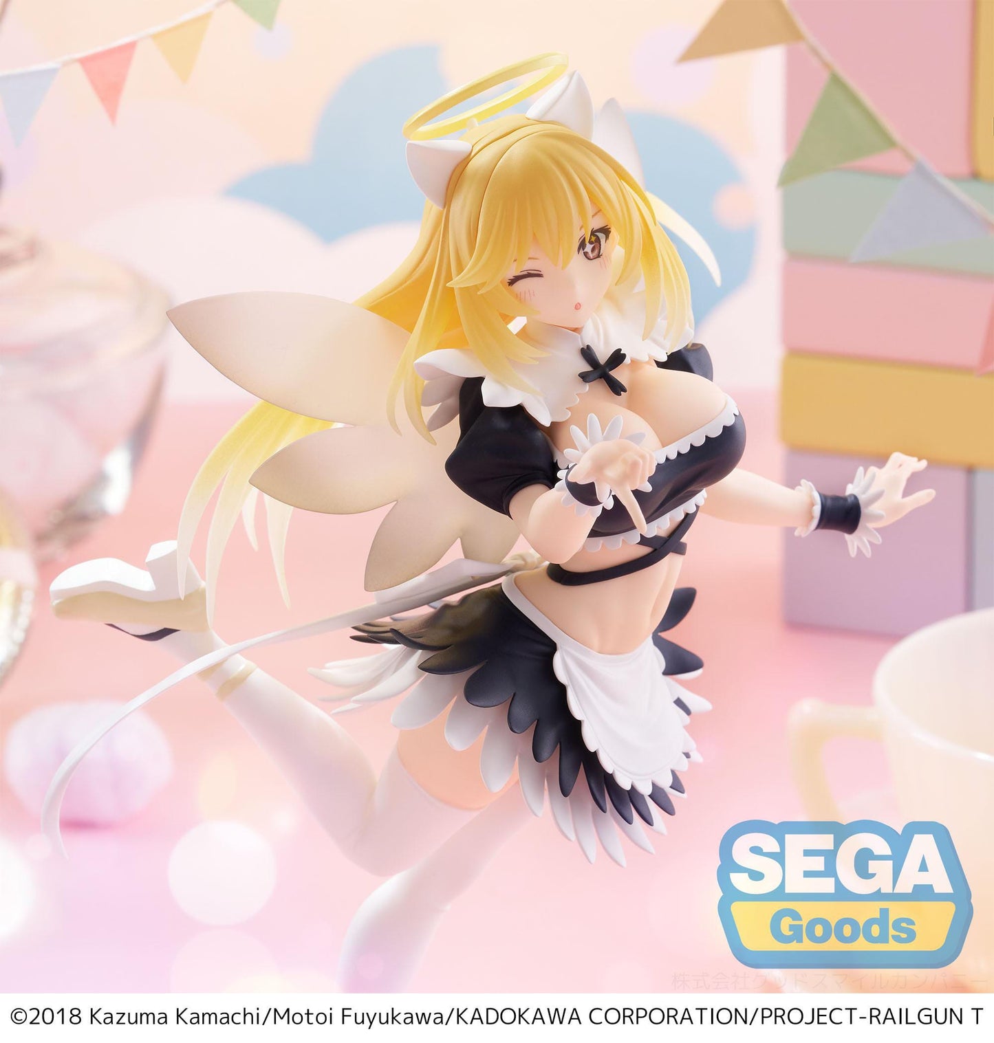 A Certain Scientific Railgun - Misaki Shokuhou Fallen Angel Maid Luminasta - SEGA Prize