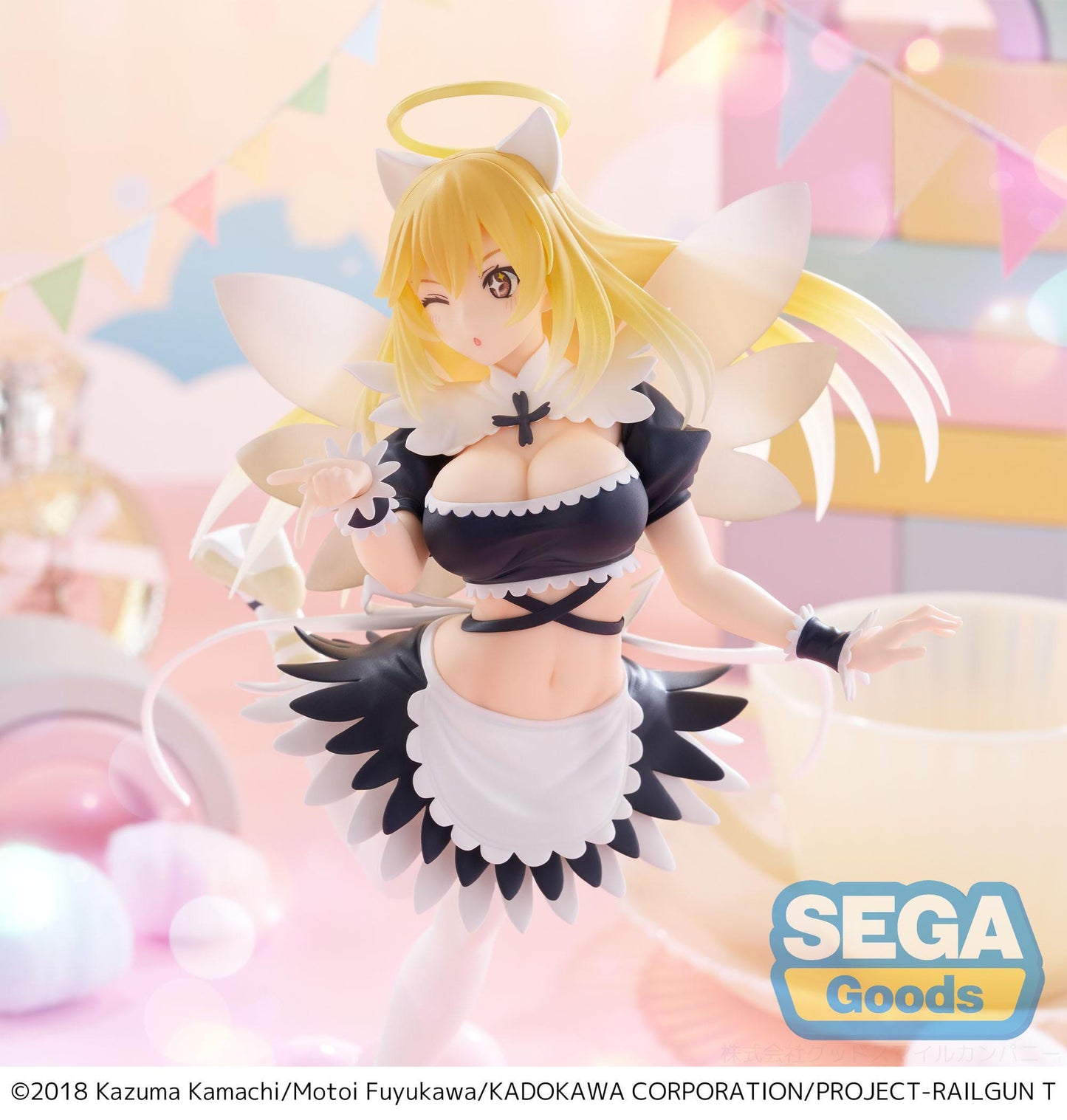 A Certain Scientific Railgun - Misaki Shokuhou Fallen Angel Maid Luminasta - SEGA Prize
