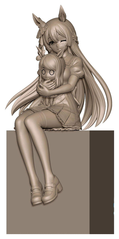 Umamusume: Pretty Derby - Satono Diamond Sitting Ver. XStellar - SEGA Prize