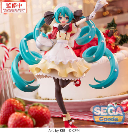 Character Vocal Series 01 - Hatsune Miku Christmas 2025 Luminasta - SEGA Prize