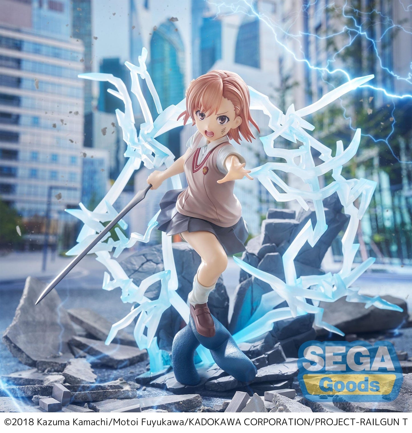 A Certain Scientific Railgun T - Mikoto Misaka FIGURIZMa - SEGA Prize