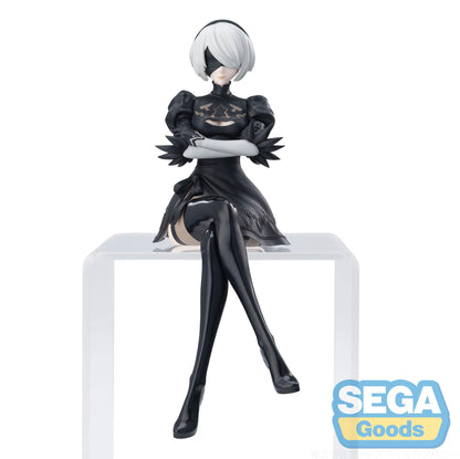 NieR:Automata Ver1.1a - 2B Premium Chokonose / Perching - SEGA Prize