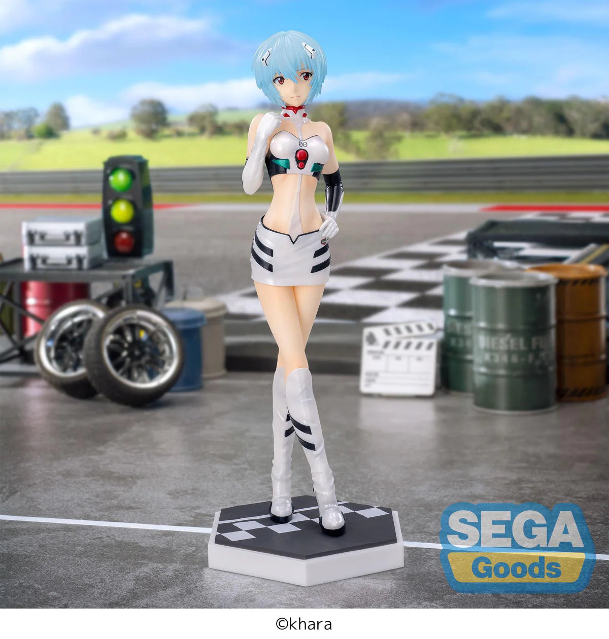 Evangelion Series - Rei Ayanami Racing Pit Walk Luminasta - Sega Prize