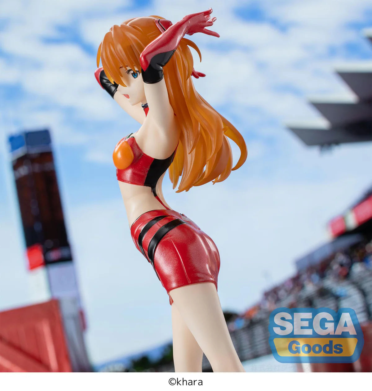 Evangelion Series - Asuka Shikinami Langley Racing Pit Walk Luminasta - Sega Prize