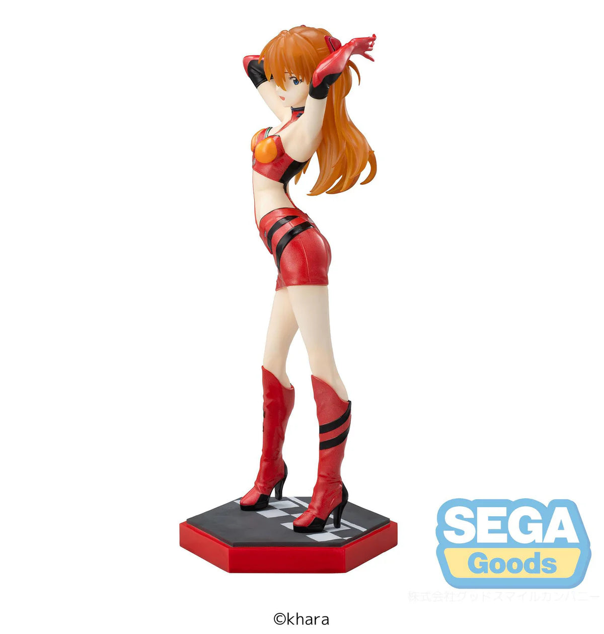 Evangelion Series - Asuka Shikinami Langley Racing Pit Walk Luminasta - Sega Prize