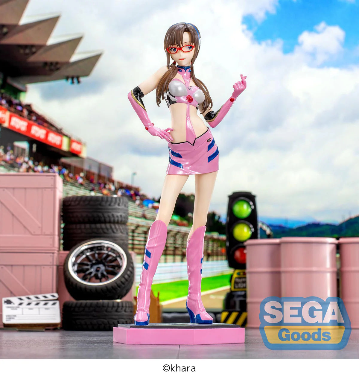 Evangelion Series - Mari Makinami Racing Pit Walk Luminasta - Sega Prize