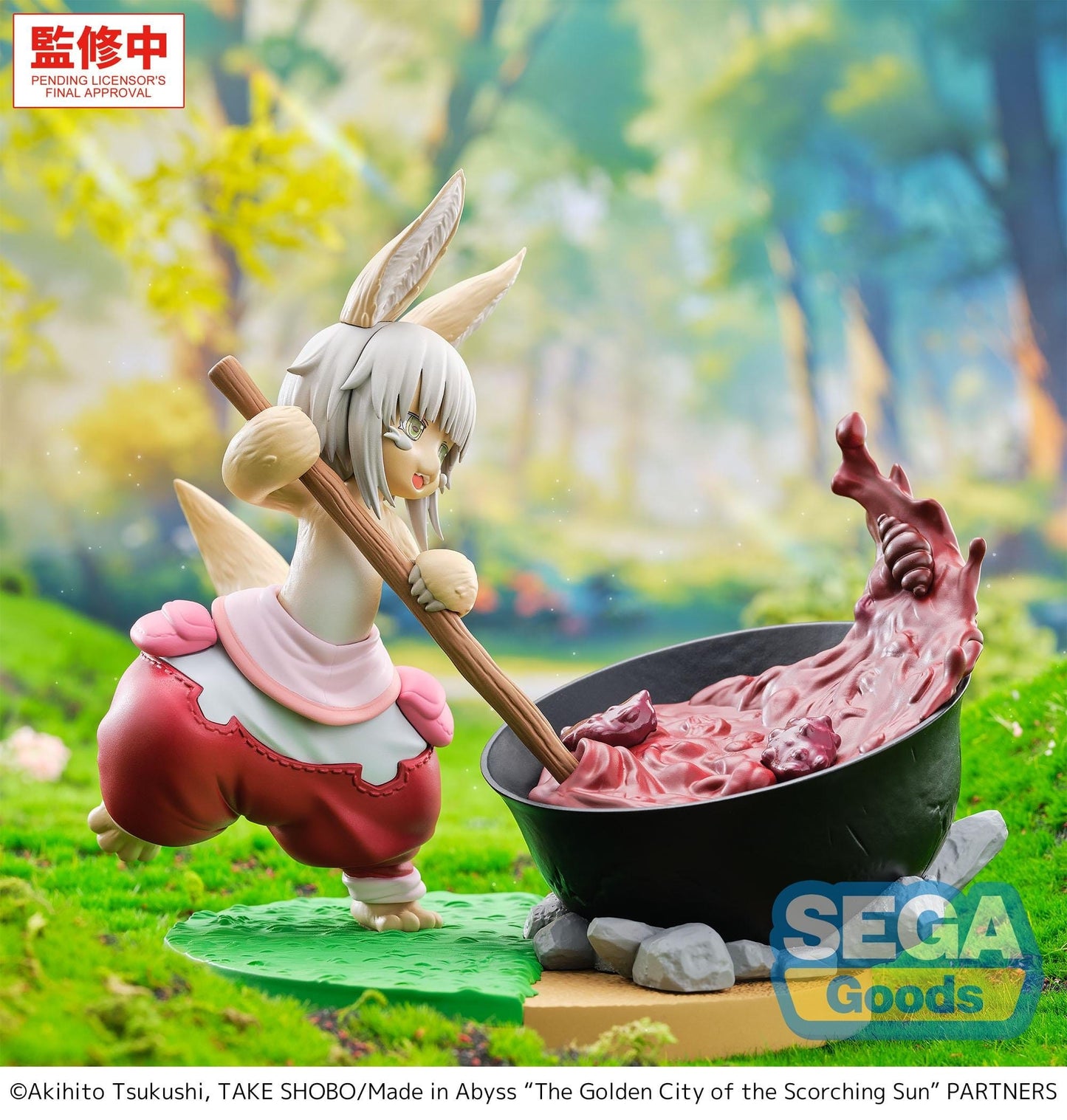 Made in Abyss: The Golden City of the Scorching Sun - Nanachi ~Dreaming of Mealtime~ Luminasta - SEGA Prize
