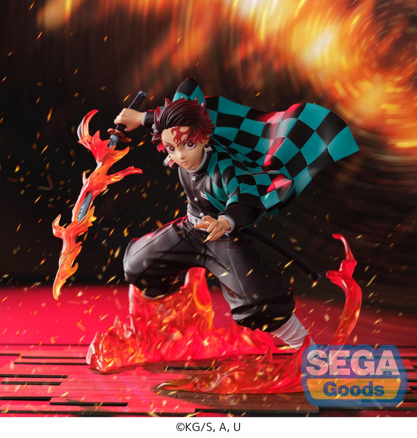 Demon Slayer - Tanjiro Kamado Transparent World FIGURIZMa - SEGA Prize