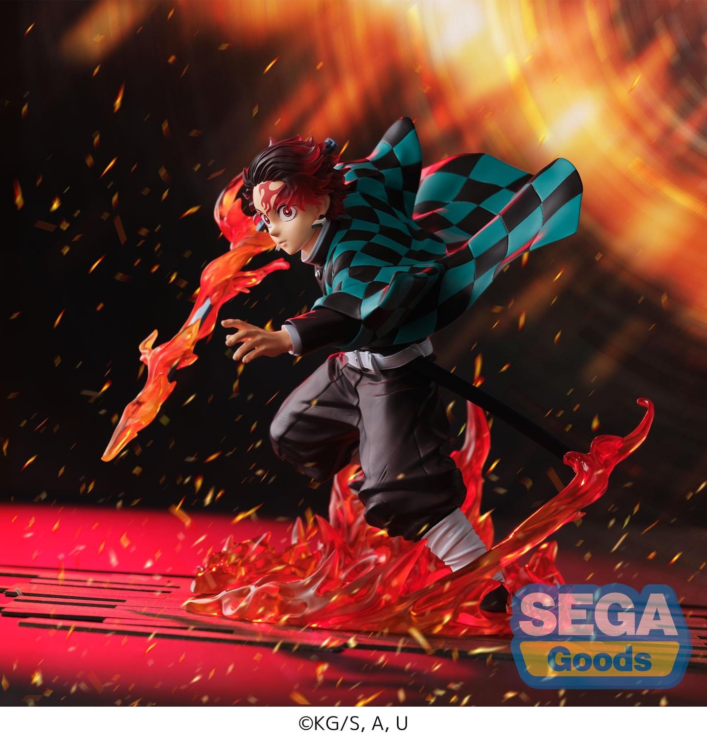 Demon Slayer - Tanjiro Kamado Transparent World FIGURIZMa - SEGA Prize