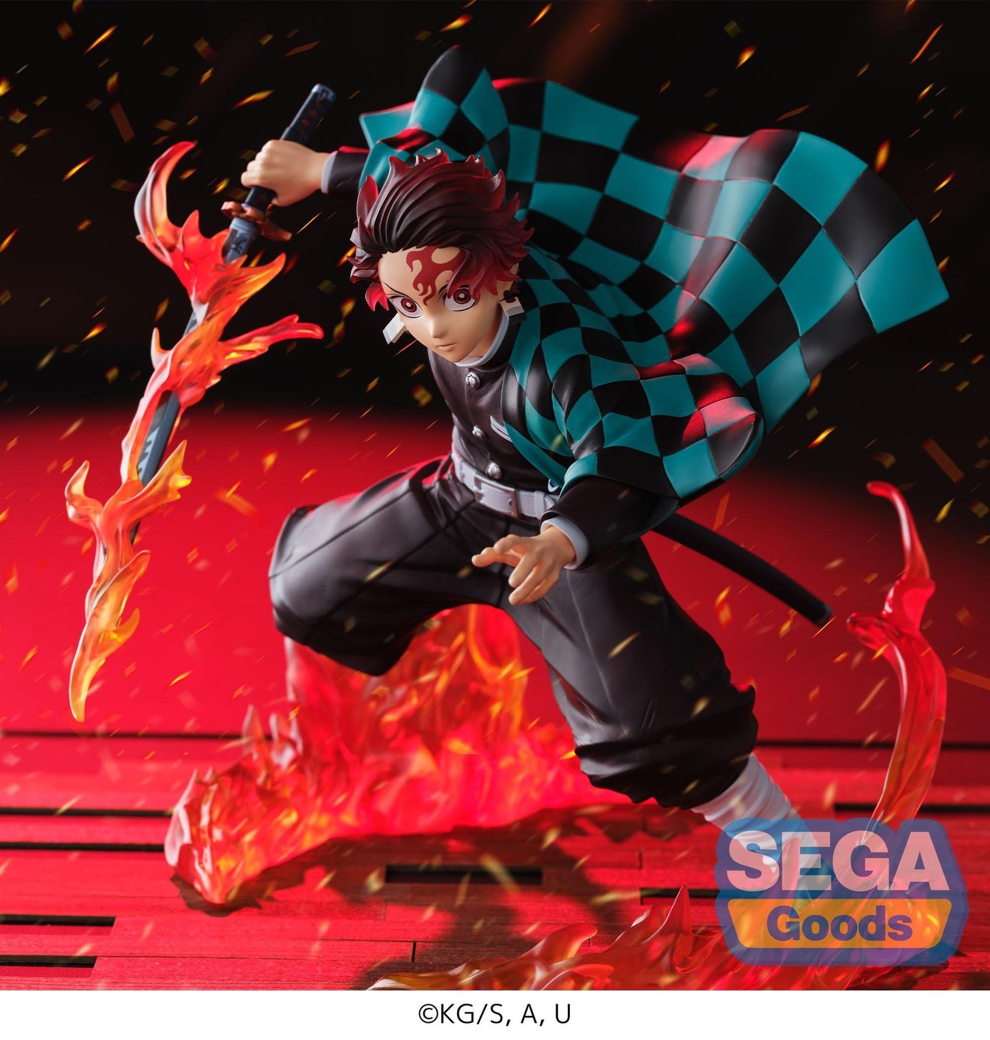 Demon Slayer - Tanjiro Kamado Transparent World FIGURIZMa - SEGA Prize