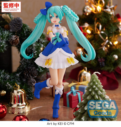 Hatsune Miku - Sapphire Christmas Ver. High Premium - SEGA Prize