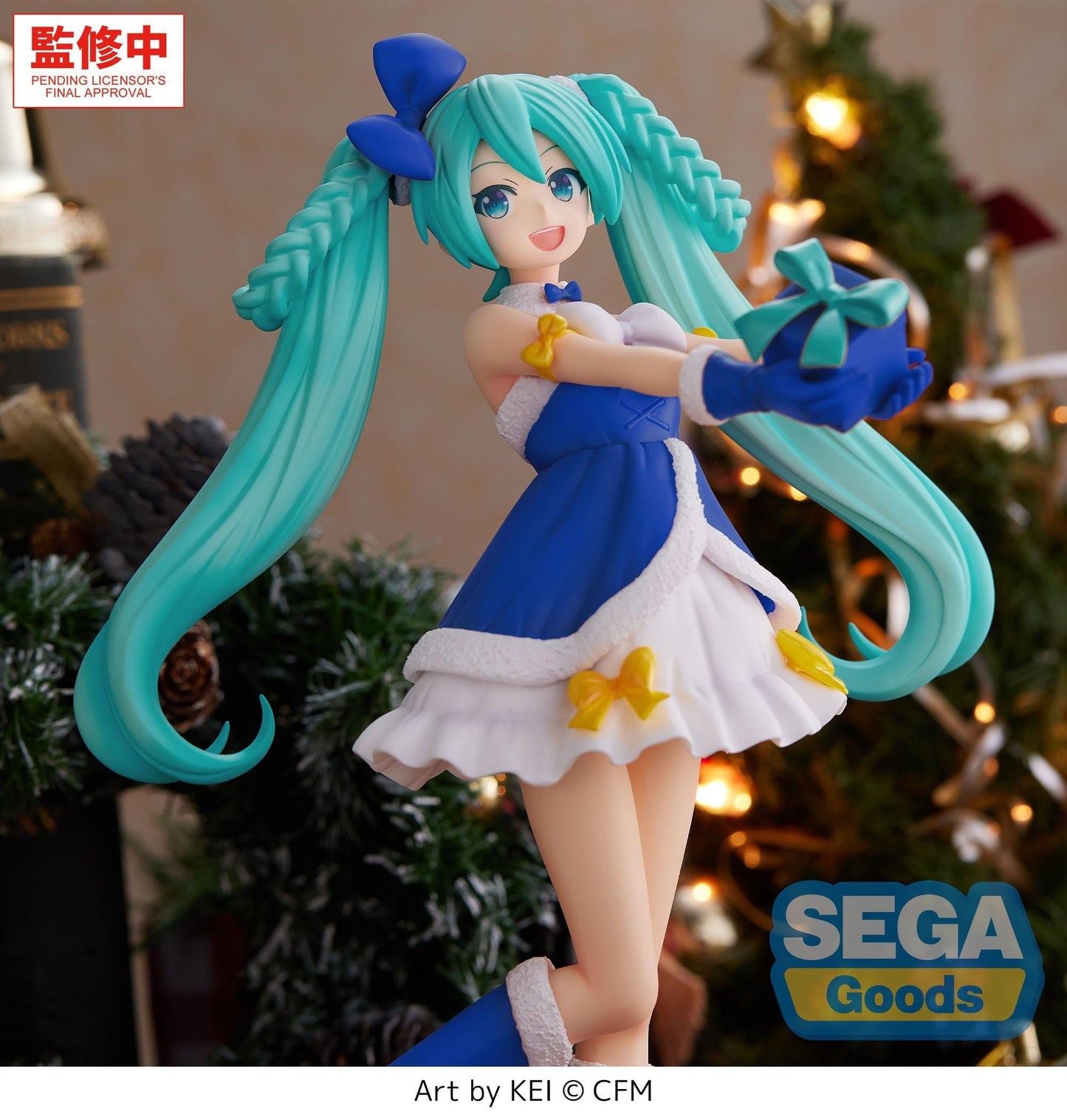 Hatsune Miku - Sapphire Christmas Ver. High Premium - SEGA Prize