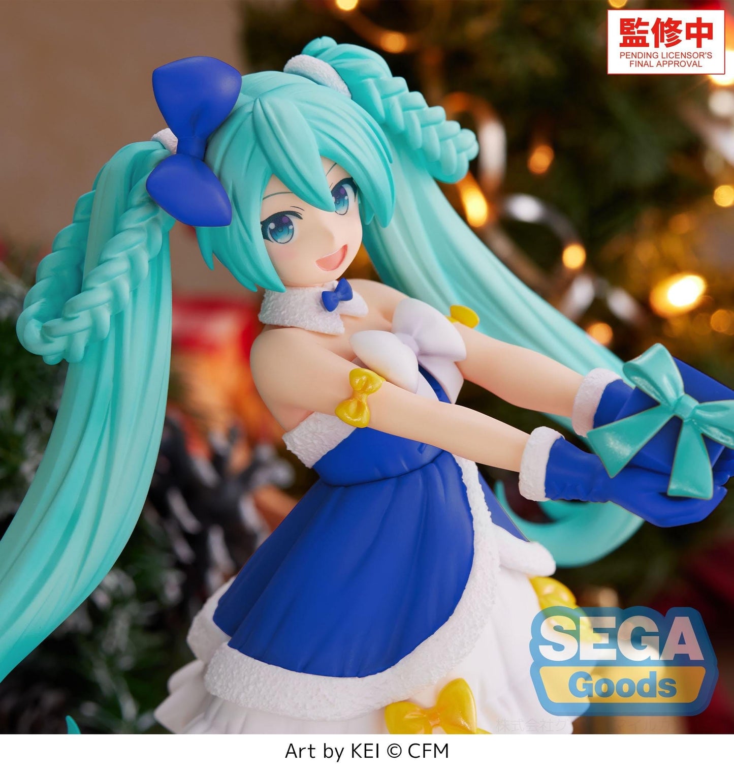 Hatsune Miku - Sapphire Christmas Ver. High Premium - SEGA Prize