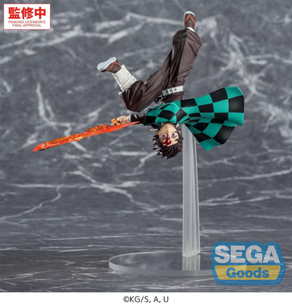 Demon Slayer - Tanjiro Kamado Hinokami Kagura Setting Sun Transformation Luminasta - SEGA Prize