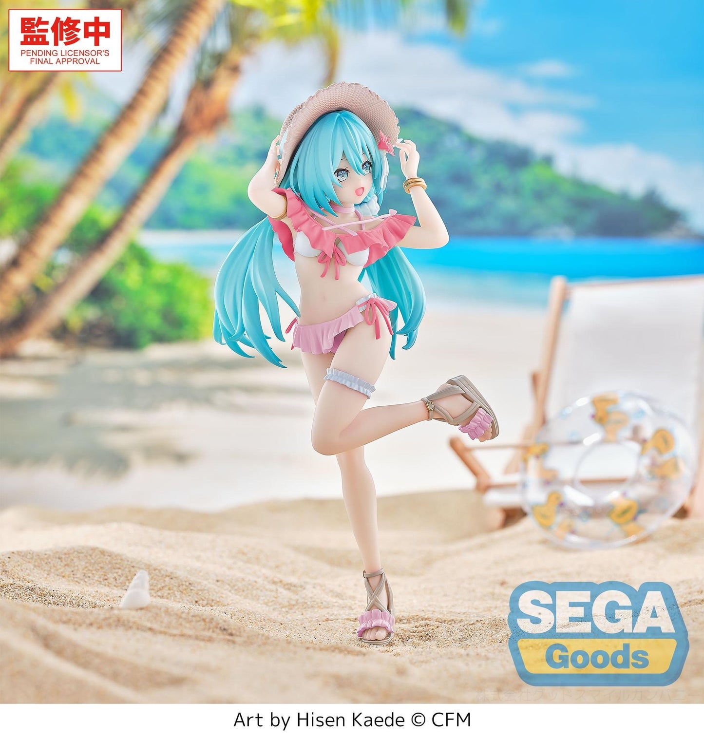 Hatsune Miku - Conceptual series Vol.1 Tropical Ver. Luminasta - SEGA Prize