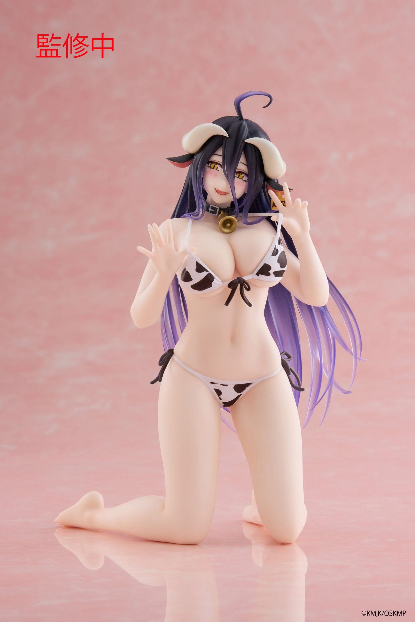 Overlord - Albedo Cow-Print Swimsuit ver. Desktop Cute - Taito Prize