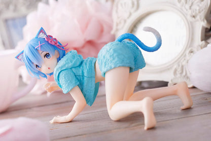 Re:Zero - Rem Cat Roomwear Desktop Cute  - Taito Prize