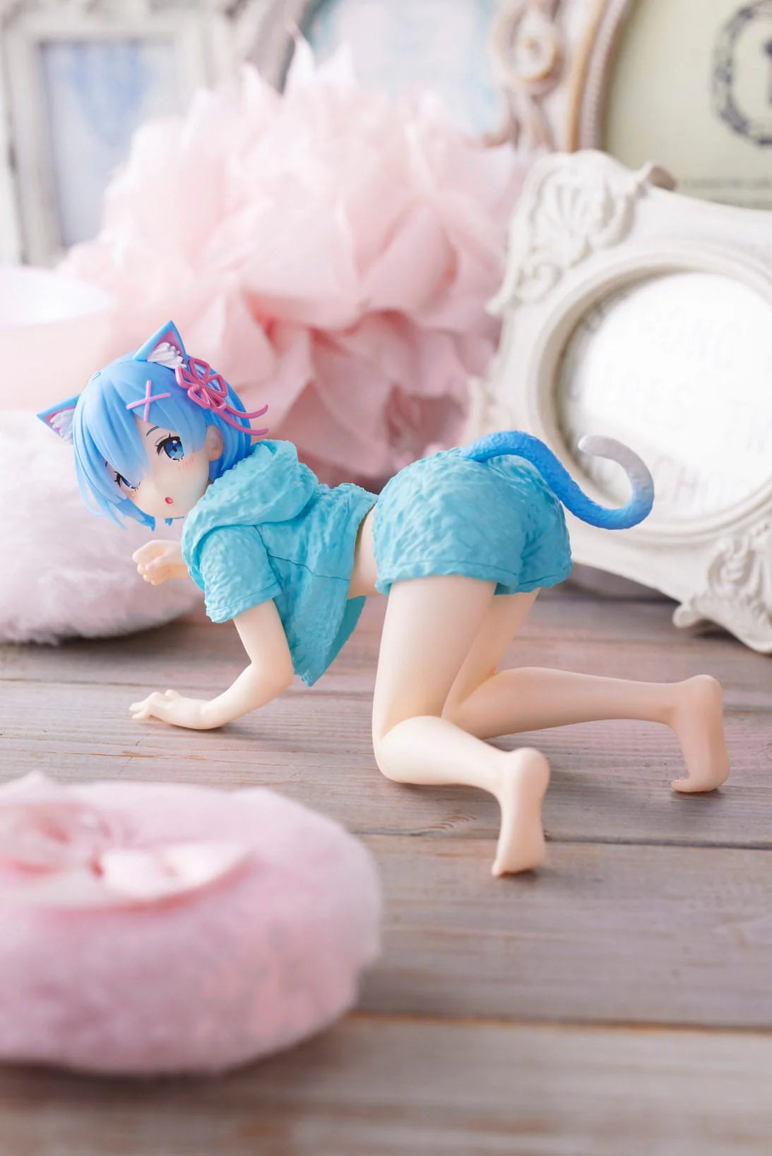 Re:Zero - Rem Cat Roomwear Desktop Cute  - Taito Prize