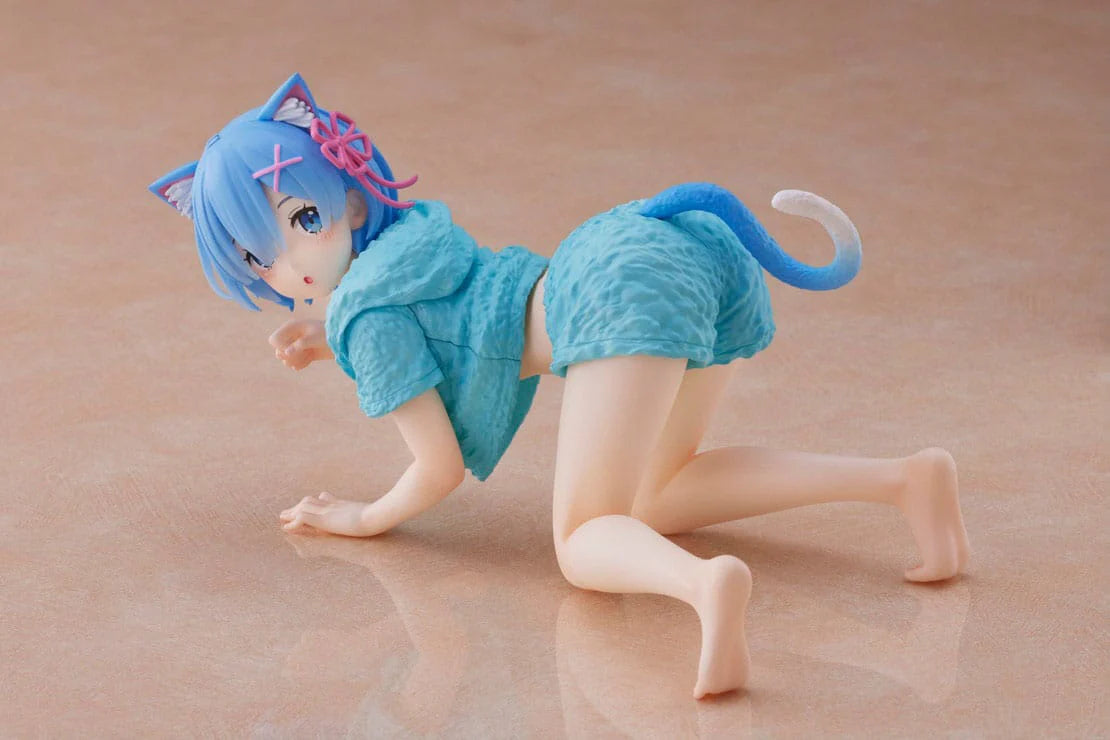 Re:Zero - Rem Cat Roomwear Desktop Cute  - Taito Prize