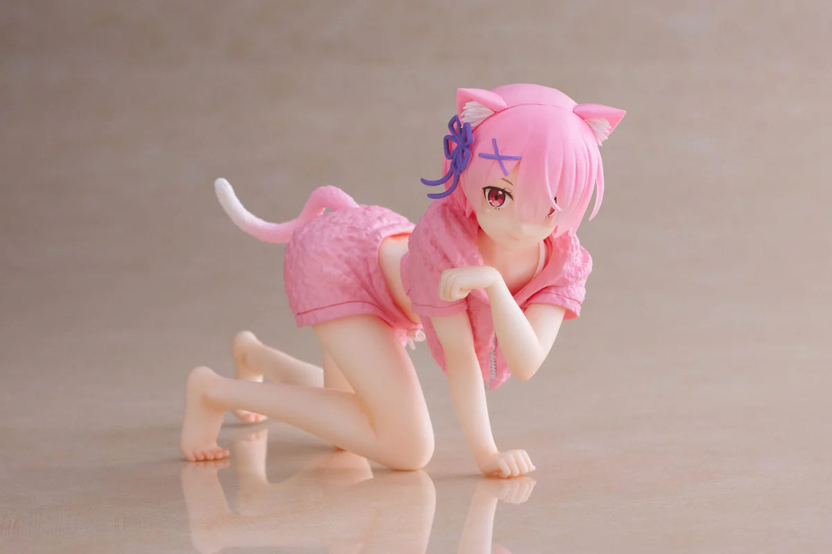 Re:Zero - Ram Cat Roomwear Desktop Cute  - Taito Prize