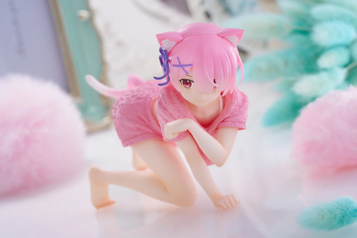 Re:Zero - Ram Cat Roomwear Desktop Cute  - Taito Prize