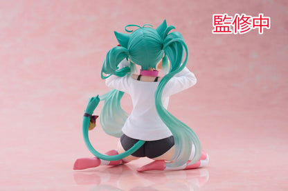 Hatsune Miku - T-Shirt Nekomimi Desktop Cute - Taito Prize