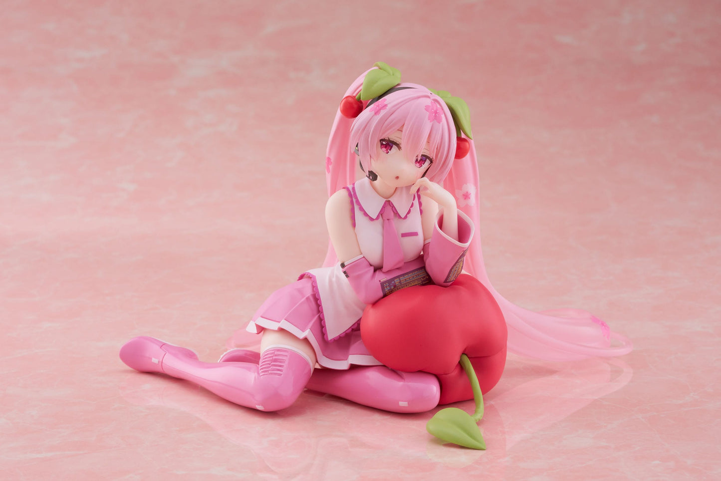 Hatsune Miku - Sakura Miku Cherry Cushion Ver. Desktop Cute - Taito Prize