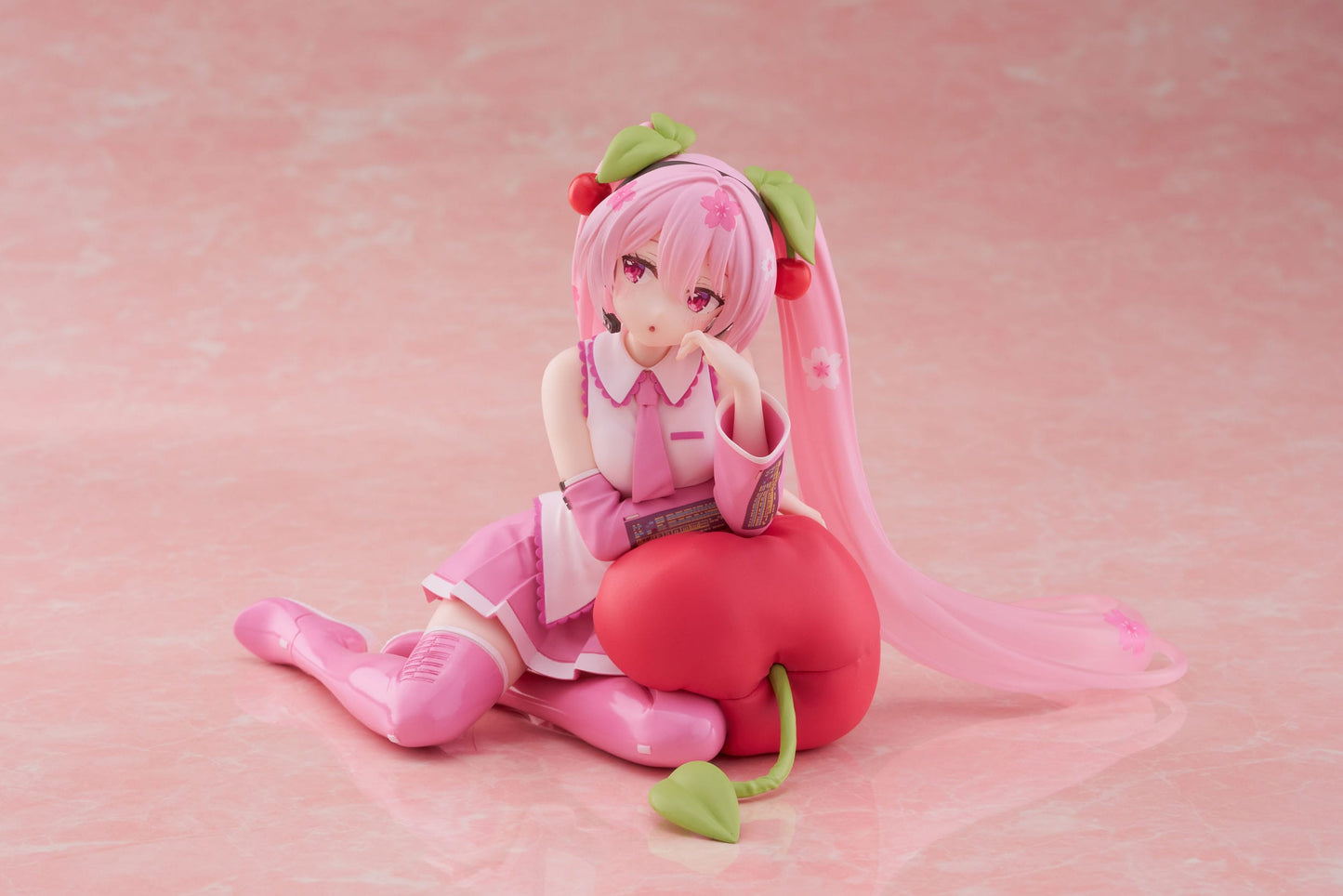 Hatsune Miku - Sakura Miku Cherry Cushion Ver. Desktop Cute - Taito Prize