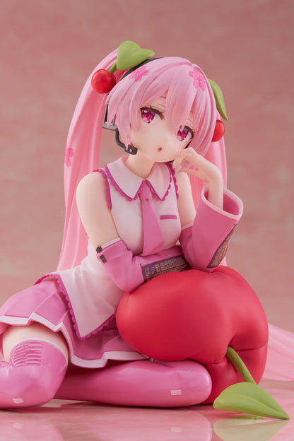 Hatsune Miku - Sakura Miku Cherry Cushion Ver. Desktop Cute - Taito Prize