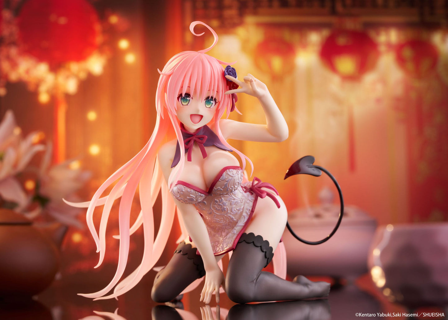 To Love-Ru Darkness - Lala Chinese Dress Ver. Desktop Cute - Taito Prize