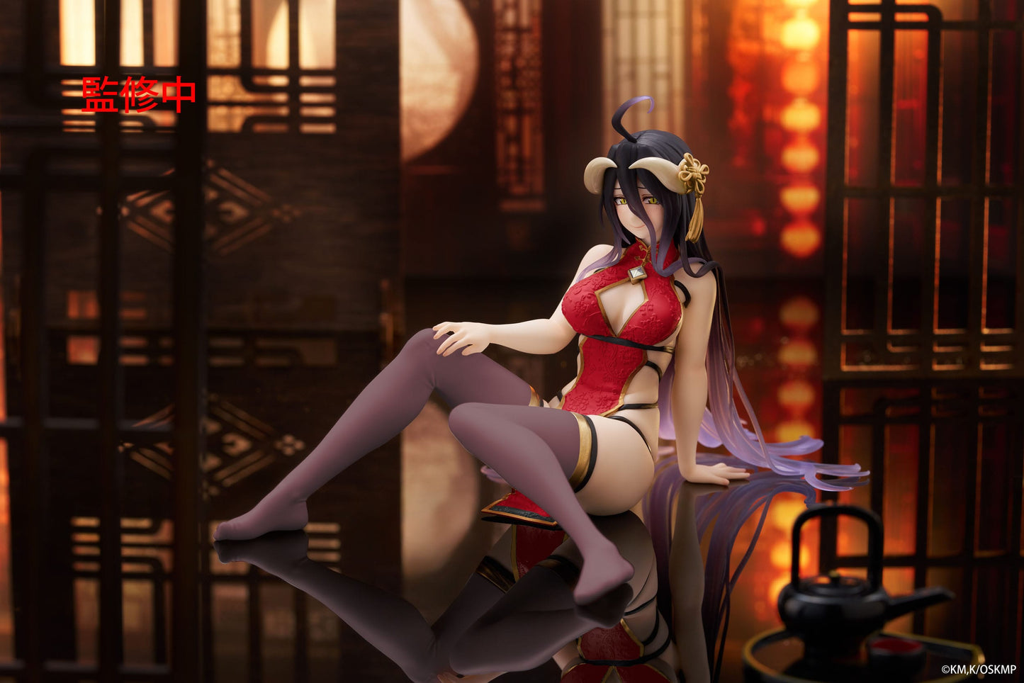 Overlord IV - Albedo China Dress ver. Renewal Desktop Cute - Taito Prize