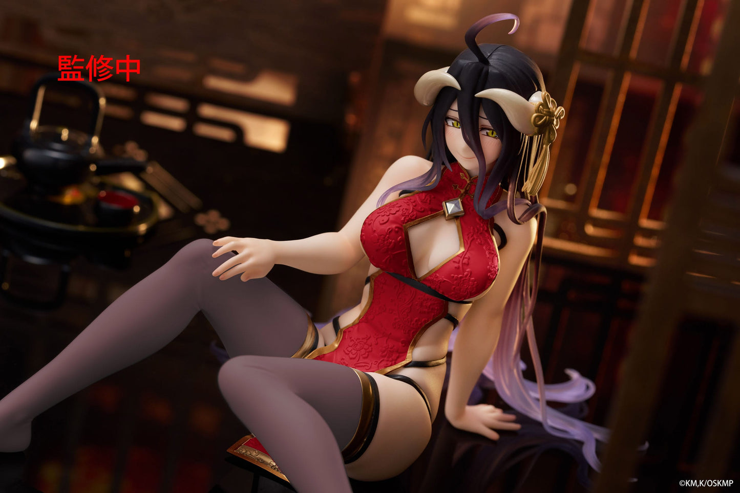 Overlord IV - Albedo China Dress ver. Renewal Desktop Cute - Taito Prize