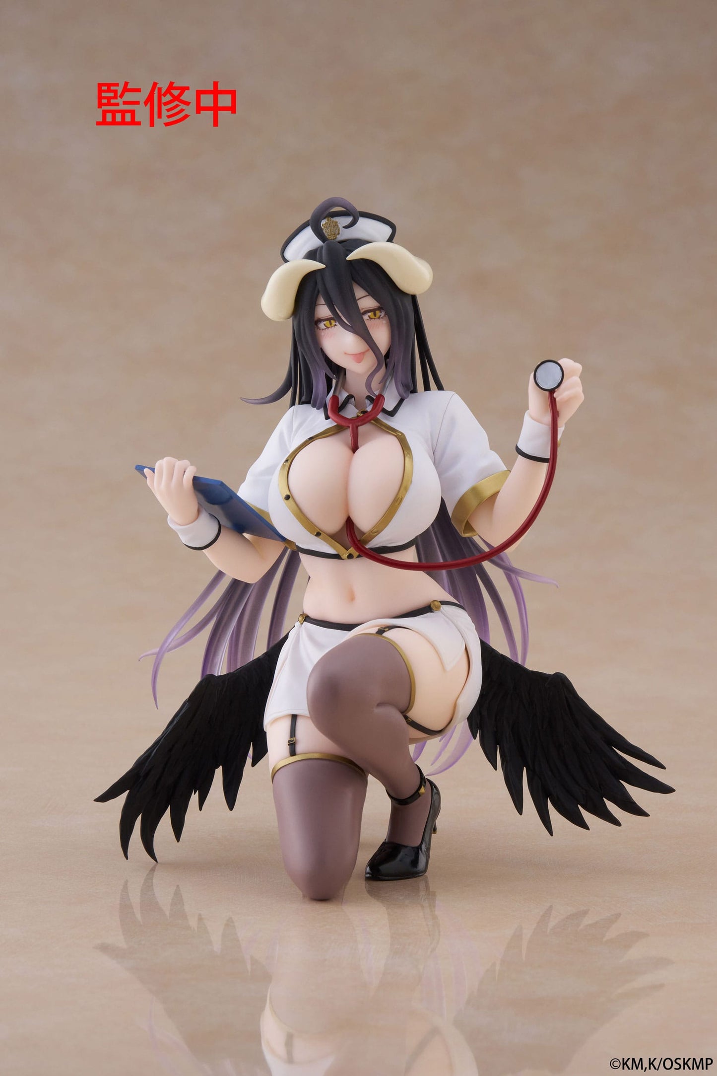 Overlord - Albedo Nurse Renewal Ver. Desktop Cute - Taito Prize