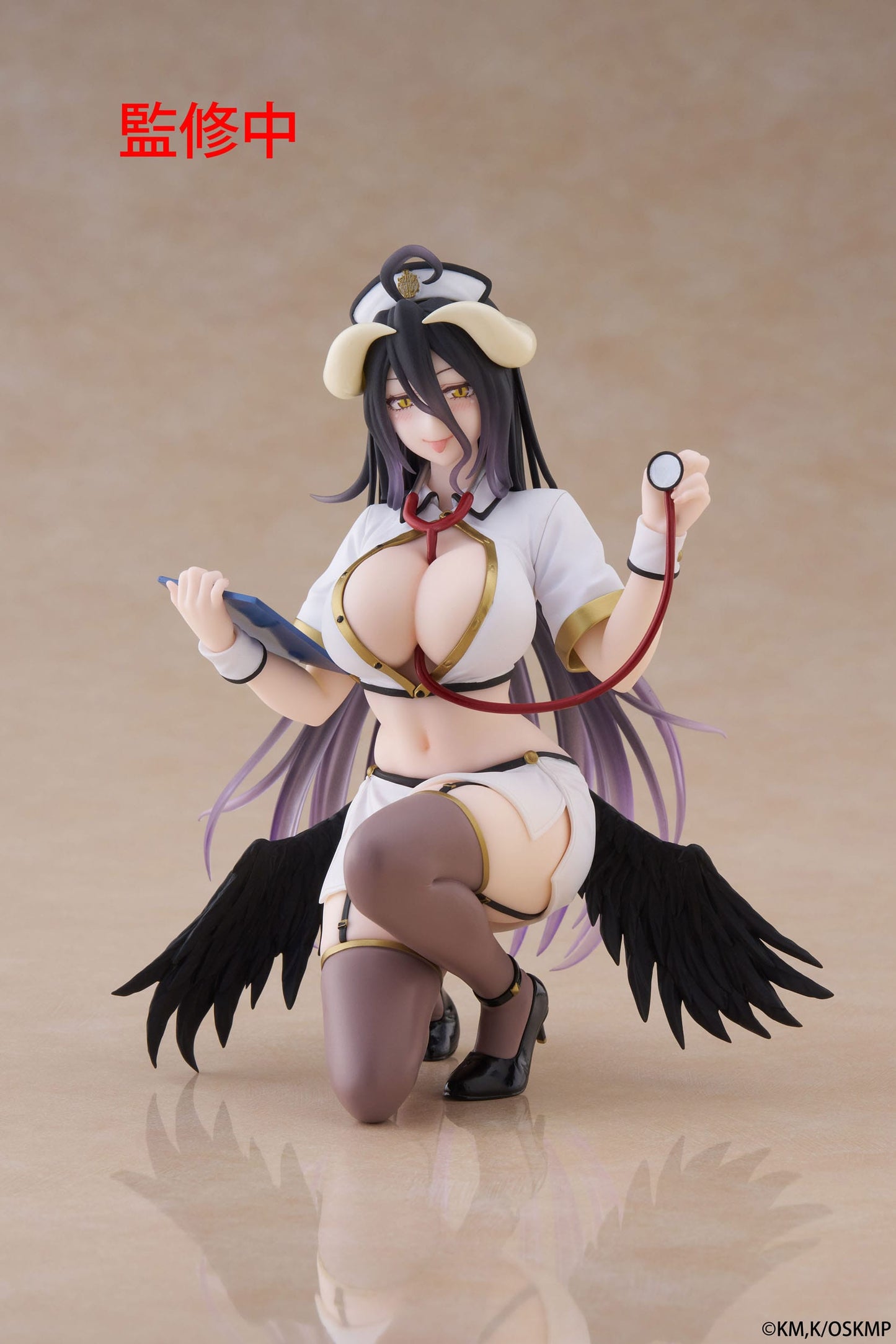 Overlord - Albedo Nurse Renewal Ver. Desktop Cute - Taito Prize