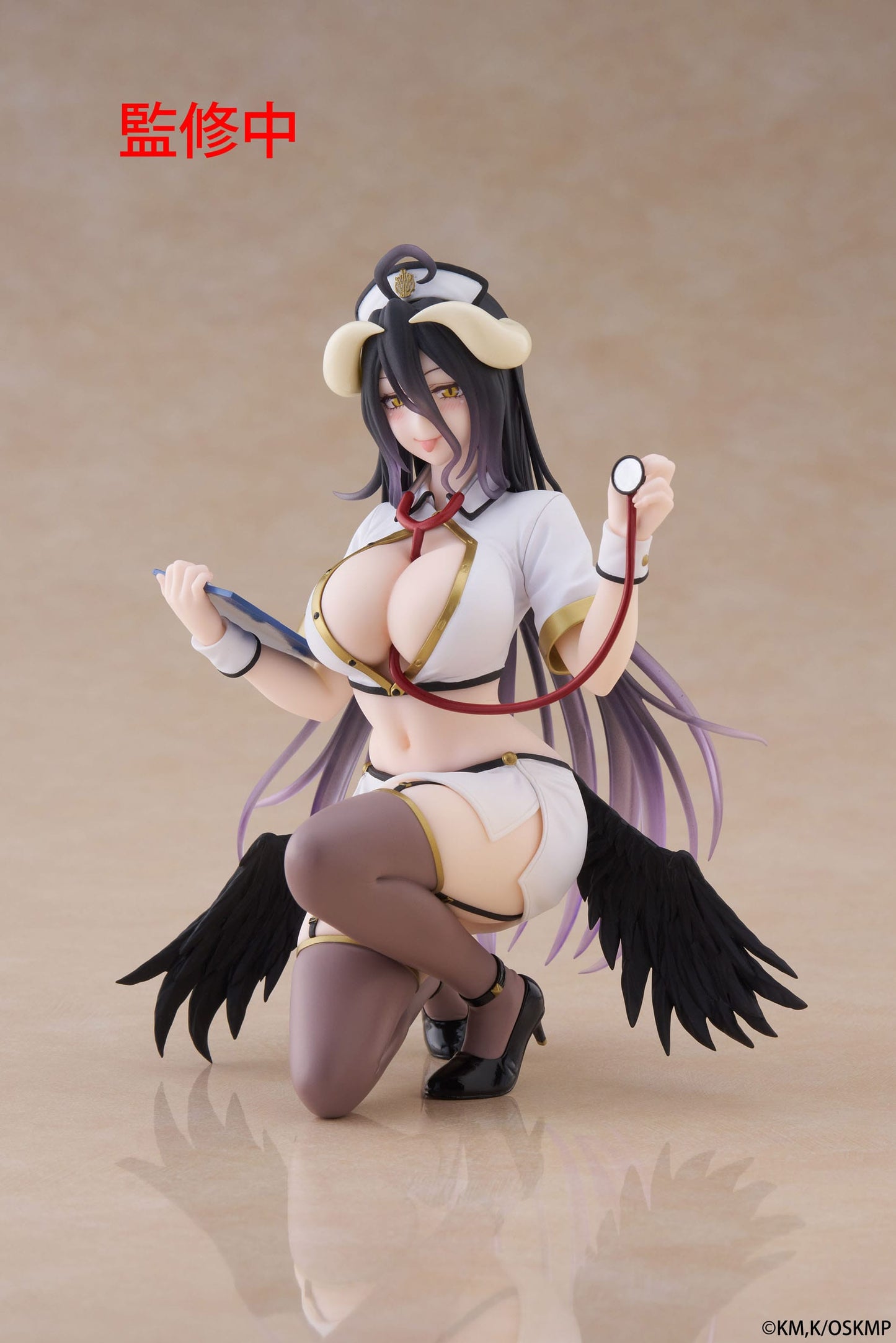 Overlord - Albedo Nurse Renewal Ver. Desktop Cute - Taito Prize