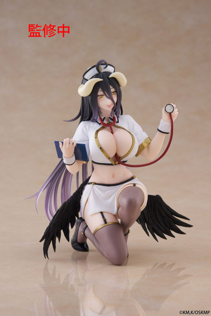 Overlord - Albedo Nurse Renewal Ver. Desktop Cute - Taito Prize