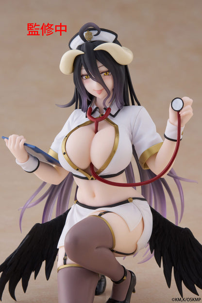 Overlord - Albedo Nurse Renewal Ver. Desktop Cute - Taito Prize